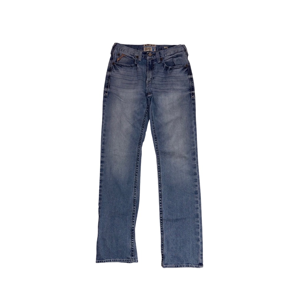 ARIAT M2 Stirling Shasta Jeans Mens 32x38 Blue Relaxed Bootcut Denim